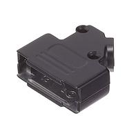 NorComp 971-015-040R011 Strain Relief Backshell 15P 45 DEGRE DIECAST BLACK CHROMATE