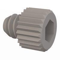 Essentra Components 3406320012 Cap Screw Hex Socket Cap Screw, #6-32 Thread, 1/8 Lg