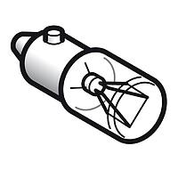 SCHNEIDER DL1CE012 Lamps 6V BA9 BASE MARKED VCH 6V 200mA