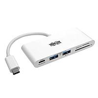 Tripp Lite U460-002-2AM-C Hubs 2Port USB-C-USB-AHub MicroSD&SD/MMCReader