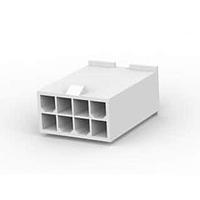 AMP Connectors - TE Connectivity 794594-8 Wire Housings 08 DUAC PLUG HSG 94V-0 FR/HANG