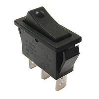 E-Switch R4ABLKBLKEFO Rocker Switches