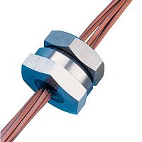 OMEGA PFTFS-8K Vacuum & Pressure Plate Feedthroughs for Sealing Wire & Cable