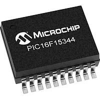 Microchip Technology PIC16F15344T-E/SS MCU's 7KB, 512 B RAM, 4xPWMs, Comparator, DAC, ADC, CWG, 2xEUSART, SPI/I2C