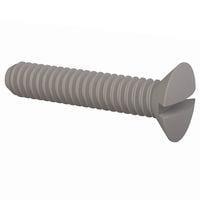 Essentra Components 50M020040L010 Slotted Countersunk 90 Slotted CSK Screw, M2 X .4 Thread, 10mm Lg