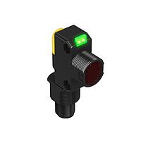 Banner Engineering DS18AP6LPQ8-79909 Photoelectric Sensors DS18 Series Sensors; Special Polarized Retroreflective; Range: 3.5 m (11.4 ft); Input: 10-30 V dc; Output: PNP L.O.; 4-pin M12 Integral QD