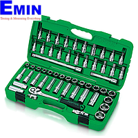 TOPTUL GAAI5502 Professional Grade 1/2" DR. Flank Socket Set (55 pcs)