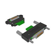 Samtec HQDP-020-06.00-TTL-TEU-5-B Twinax Ribbon Cable 0.50 mm Q Pairs Twinax Cable Assemblies