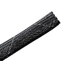 HellermannTyton 170-03118 Expandable BSSCFR120B PET BK .50 BRD SLV