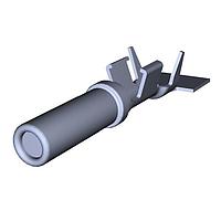 DEUTSCH - TE Connectivity 1062-12-0222 (Cut Strip) Contact SZ 12 STAMP CONT SKT CUT STRIP OF 100
