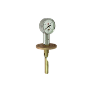 Senseca TZ1M-050EM450 Flow Meter (100 - 450 l/min, DN50, brass, micro switch)