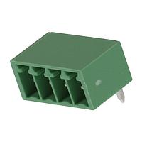 Molex 39502-6004 Headers 3.5MM EURO HEADER RA O HEADER RA GRN 4CKT
