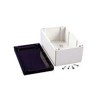 Hammond Manufacturing 1554U2GYSL Enclosures General Enclosure - Grey/Smoke Lid - 7.9 x 4.7 x 3.5in - Polycarbonate - N4X