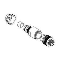 Molex 120071-0038 Straight MIC 4P M/M-ATTACH STR PG7 SCREW