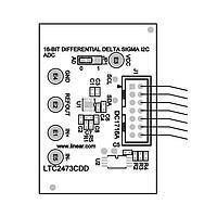 Analog Devices DC1716A ADC Selectable 208sps/833sps, 16-Bit I2C ?? ADCs with 10ppm/ C Max Precision Reference