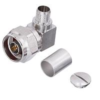 Radiall R161184080 Connectors N / RIGHT ANGLE PLUG CRIMP TYPE CABLE 10.3/50 S