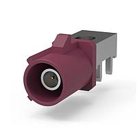 Raydiall Automotive R197.160.D28 PCB Connectors Right-angle die-cast Fakra PCB 5mm pitch coding D