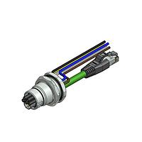 Amphenol CONEC 57-02209 Ethernet Cables / Networking Cables ENP-17-1-FSH1PBU4PEDST4-45S-RS8.33-2/2/G6/150/034