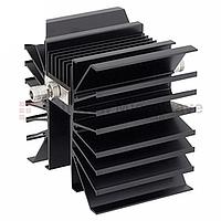 Fairview SA3NFF300W-03 3 dB Fixed Attenuator N Female To N Female Directional Up To 3 GHz Rated To 300 Watts With Black Aluminum Heatsink Body