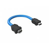 Amphenol Commercial Products ND9ACC2E0A Cat 6a ix Industrial IP20 ix-RJ45,Type A,5.0m