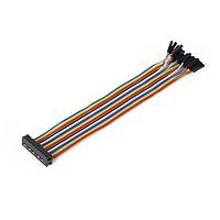 Mikroe MIKROE-2317 Ribbon Cables / IDC Cables Ribbon Cable 26-wire FemaleIDC/F 20cm