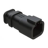 Amphenol SINE Systems ATP04-4P-SR01BK Connectors 4 POS RECEPT BLACK