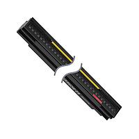 Banner Engineering SLLCE14-1050 Emitters EZ-SCREEN LS Cascade, Emitter; Resolution: 14 mm; Range: 12 m (40 ft); Defined Area: 1050 mm (41.3 in); Housing: Black; Connection: Removable Disconnect (RD)