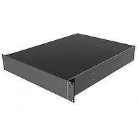 Hammond Manufacturing RM2U1922VBK Rack Mount Chassis - Vented 3.50 (2U) 16.6x22