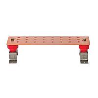 Wakefield Thermal SCGB-8KT Ground Bar Kits Ground Bar Kit, 32 Holes, Copper, Bare, 16" L, 4" W, 4" H, 0.25" Thickness
