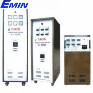 Three-phase voltage stabilizer equipment for industrial power applications