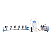 Rocker MultiVac 601-MB-T Vacuum Filtration System (34 L/min, 6-Places, 80W)