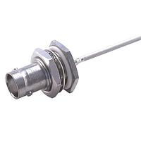 HUBER+SUHNER 24_BNC-50-3-33/133_NE Connectors BNC straight bulkhead cable jack(f)