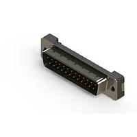 EDAC 627-025-320-012 D-Sub Connectors - Standard Density Vertical Plastic Body D-Sub Connector
