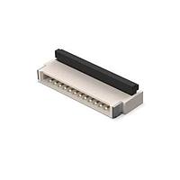 GCT (Global Connector Technology) FFC2B28-12-G Board Mount 12W,0.5mm FFC Con,R/A,Dual Cont,B/Flp,H1.0mm,Gld,SMT,T&R