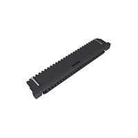 Amphenol FCI SFW24R-5STE1LF Connectors 1.00mm Flex Connector, SFW-R series, 24 Position, Bottom side Contact, Side Entry Surface Mount ZIF CIC Connector, Lead Free.