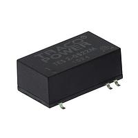 TRACO Power TES 2-0523M Isolated Product Type: DC/DC; Package Style: SMD; Output Power (W): 2; Input Voltage: 5 VDC +/-10%; Output 1 (Vdc): 15; Output 2 (Vdc): -15; Output 3 (Vdc): N/A