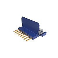 Amphenol FCI 66226-040LF Connectors Clincher™ Flex Connectors, Pin Assembly, Single row, 8 Positions, 2.54mm (.100in) Pitch.