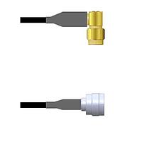 Amphenol Custom Cable Q-360550008072i RF Cable Assemblies SMA-RP/TNC-SP RG58 72I