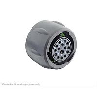 Eaton Souriau-Sunbank UTSX614E15SZ Plugs Plug, without backshell, with 15 female solder contacts, IP68/69K in unmated conditions, keying Z