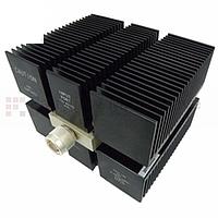Fairview SA8N150-30 30 dB Fixed Attenuator N Male To N Female Directional Up To 8 GHz Rated To 150 Watts With Black Aluminum Heatsink Body