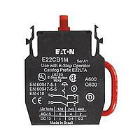 Eaton E22CB1M 1 NC Cont BLOCK-1 SELF-MONITORING-1 N.C.