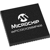 Microchip Technology dsPIC33CK256MP406T-I/MR Digital Signal Processors & Controllers - DSP, DSC dsPIC33C 100MHz, 256K Dual Panel Flash, 128K RAM, OpAmps, 12bit ADCs, PWM