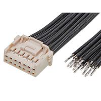 Molex 221956-1144 Discrete Wire iGrid-to-Pigtail (OTS) Cable Assembly Dual Row 600mm Length 14 Circuits Natural
