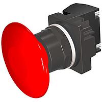 SIEMENS 52BM9V2A Pushbutton PUSHBUTTON,MOM,RED,2 1/2" PLST,2POS,1BJK