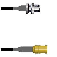 Amphenol Custom Cable Q-1T03W0003084i RF Cable Assemblies N-SJB/SMB-SP G174 84I