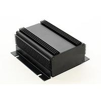 Hammond Manufacturing 1455KHD1201BK PCB Enclosure HEAT DISP-EXT ALUM 4.72x3.39 x 2.01"BK