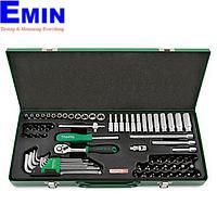 TOPTUL GCAD7202 - 72PCS 1/4 inch DR. Socket & Ball Point Hex Key Wrench Set