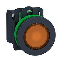 SCHNEIDER XB5FW35M5 Control Switches FLUSH OR. CAP IPB LED 230 1NO 1NC SCREW