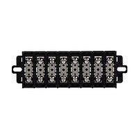 Eaton Bussmann KU4 Standard Block TERM BLOCK BLACK NOR
