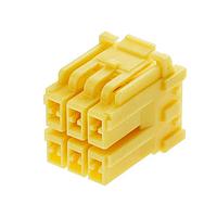 Molex 212209-2023 Receptacle Housing CP3.3 Rcp Hsg 3.30mm DR PsLck GW 2Ckt Ylw